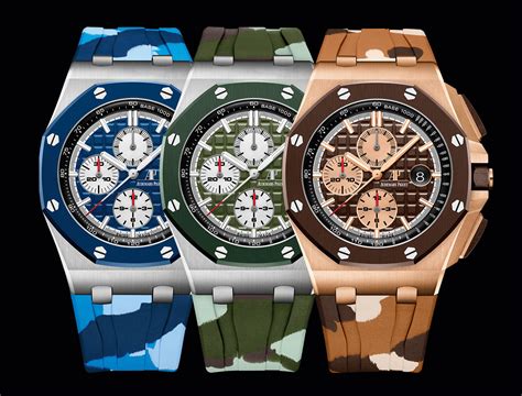 camo audemars piguet|Audemars Piguet oak.